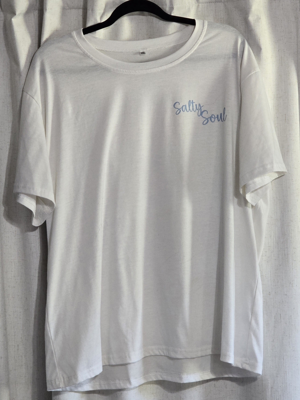Women's White  Salty Graphic T-Shirt